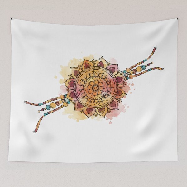 Item preview, Raksha Bandhan Festive Sticker Design designed and sold by Main-character9.