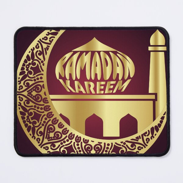 Item preview, Ramadan Kareem Mosque & Crescent Design – Eid Mubarak Gift for Muslims designed and sold by PixelWaveBD.