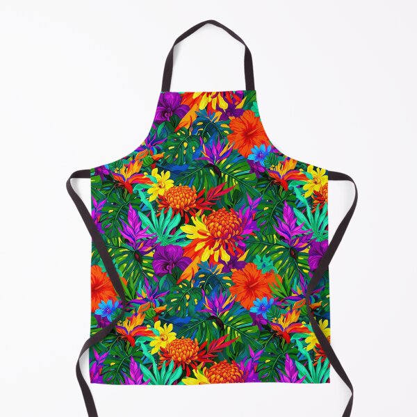 Item preview, Tropical Bloomscape – Exotic Floral Jungle Pattern designed and sold by meesub.