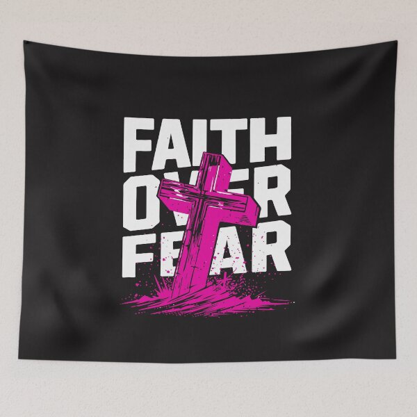 Item preview, Faith Over Fear Christian designed and sold by kiralynstration.