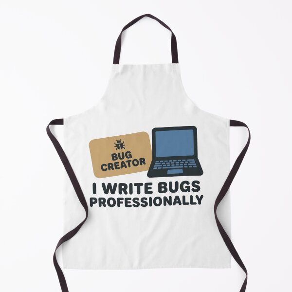 Artikelvorschau, Bug Creator – Ich schreibe Bugs professionell – Lustiges Geschenk für Entwickler und Programmierer entworfen und verkauft von DuckShip.