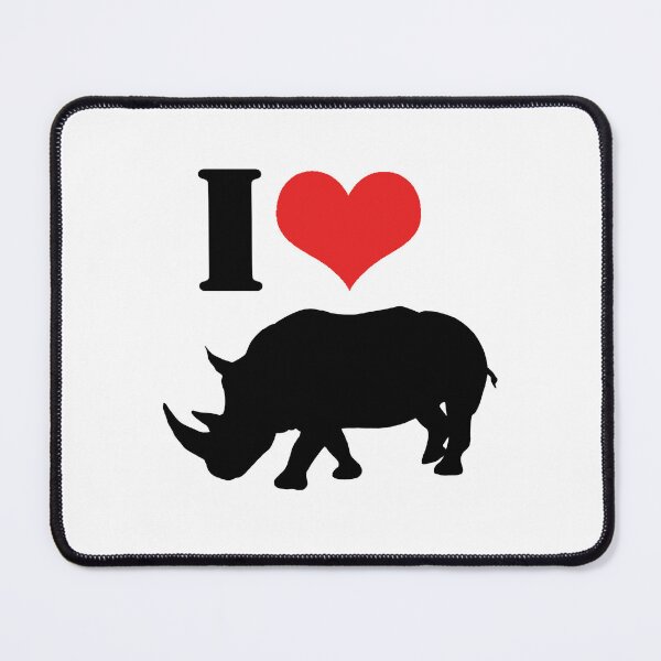 Item preview, I love rhinos designed and sold by GeoCreate.