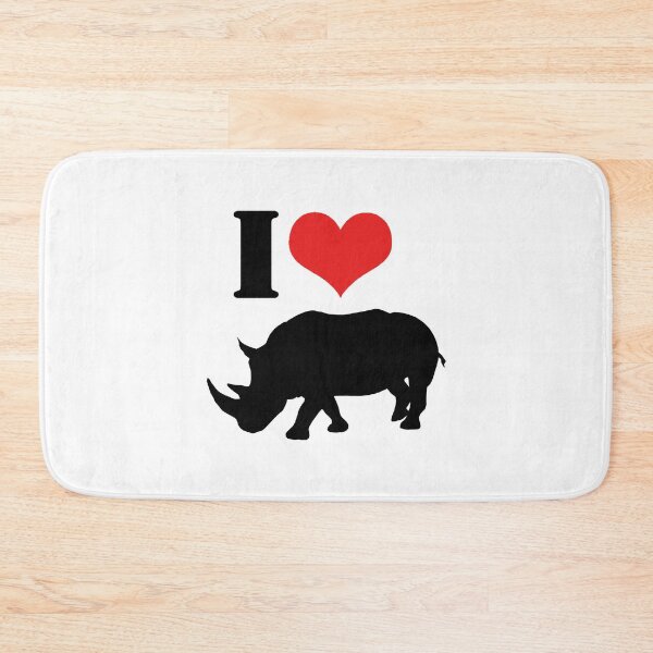 Item preview, I love rhinos designed and sold by GeoCreate.