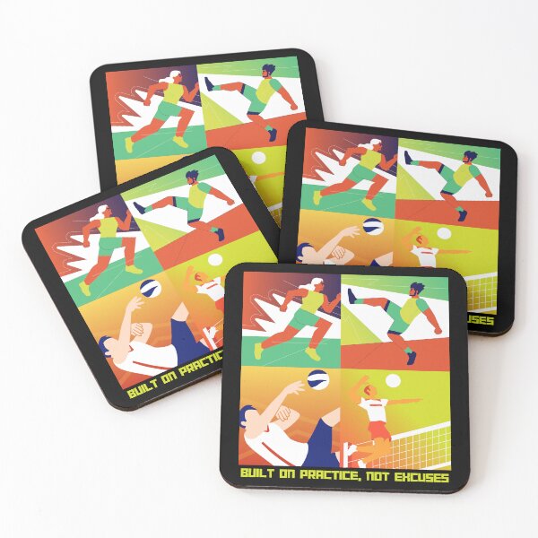 Item preview, Colorful Multi-Sport Motivation Athlete Art designed and sold by LoudVictory.