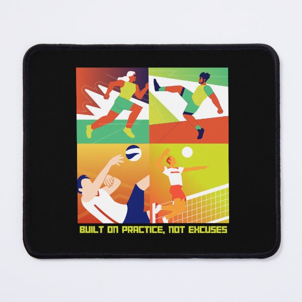 Item preview, Colorful Multi-Sport Motivation Athlete Art designed and sold by LoudVictory.