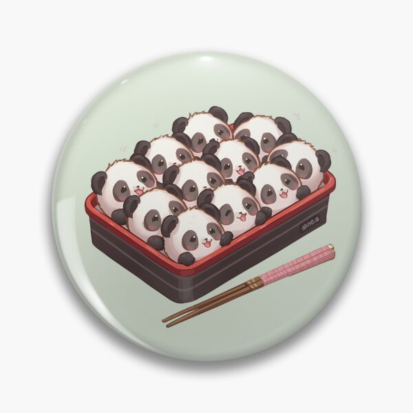 Item preview, Cute Panda Sushi Bento designed and sold by Ivy-Triggs.