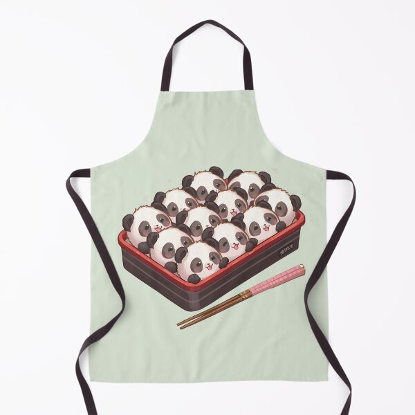 Item preview, Cute Panda Sushi Bento designed and sold by Ivy-Triggs.