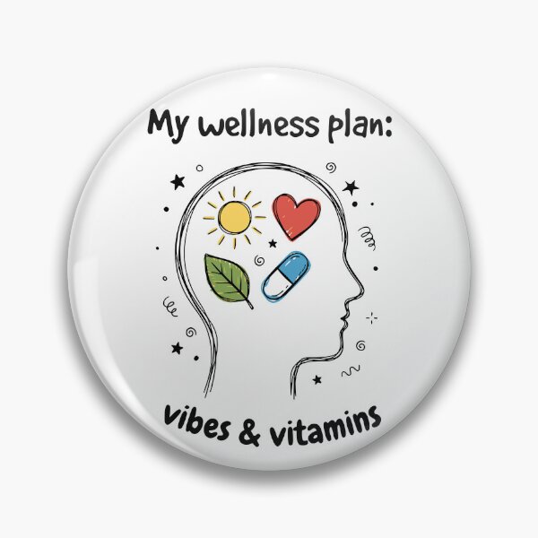 Item preview, My Wellness Plan: Vibes & Vitamins designed and sold by DesignedByMarty.