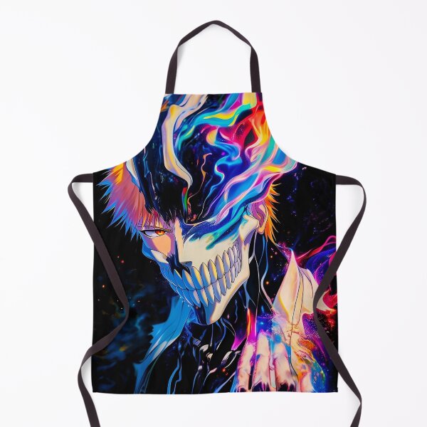 Item preview, Neon Skull Anime Warrior Cosmic Dark Art Illustration designed and sold by Dyan4.