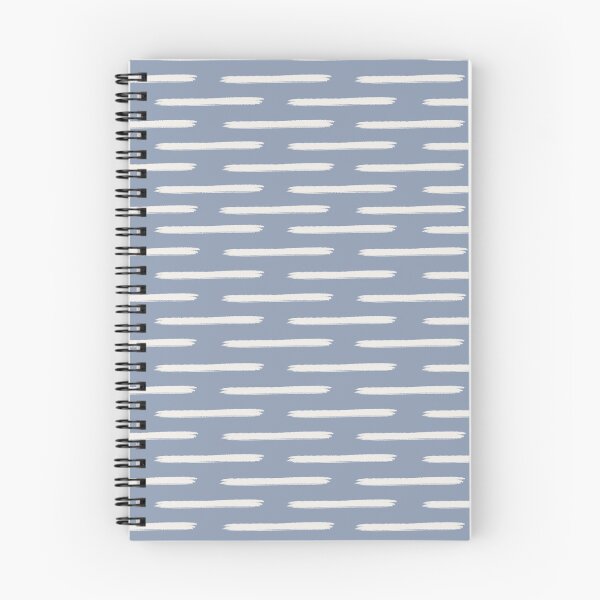 Item preview, Ivory Lines on Light Gray Blue  designed and sold by KSimpson838.