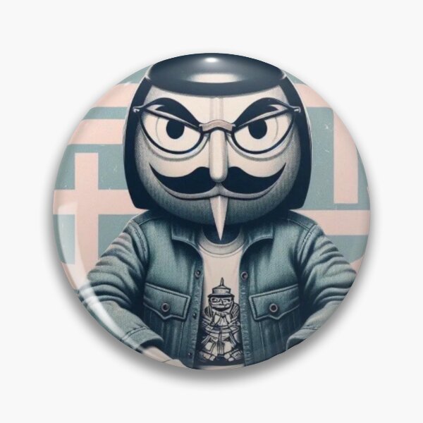 Item preview, "Crackin’ Codes & Kicks: Masked in Denim.exe" designed and sold by Print Fiction.