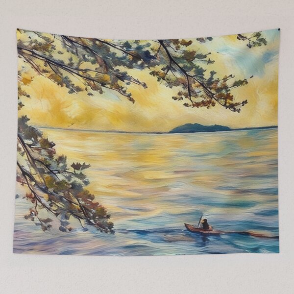 Item preview, View of the Ocean Through the Trees designed and sold by tomorrowsart.