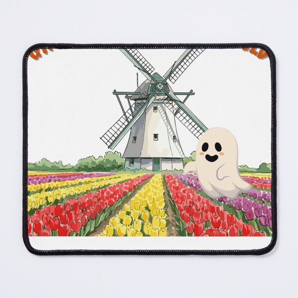 Item preview, Ghost in the Tulip Field – Dreamy Floral Art designed and sold by HOUSE OF TIST.