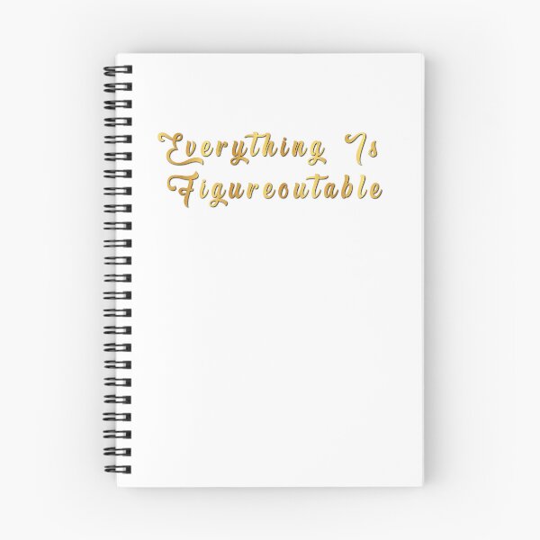 Item preview, Everything Is Figureoutable One Step At A Time designed and sold by JonesFlora2025.