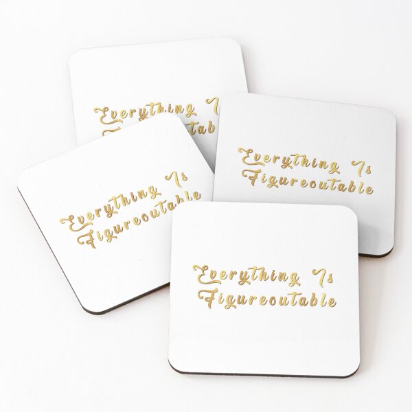 Item preview, Everything Is Figureoutable One Step At A Time designed and sold by JonesFlora2025.