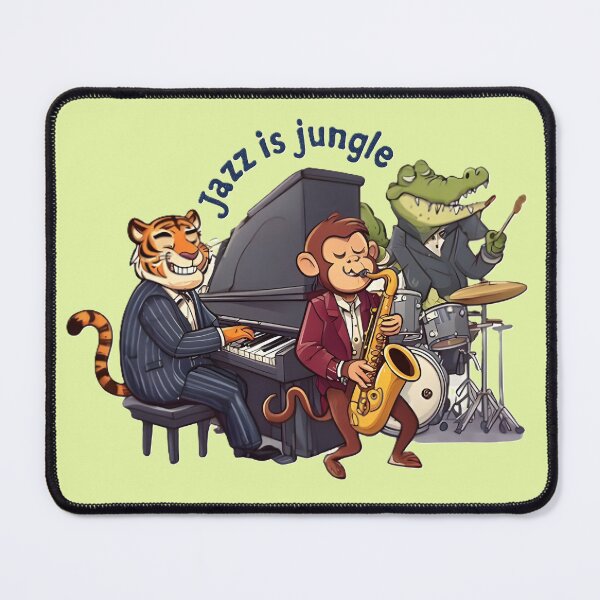 Item preview, Jungle Animals Jazz Trio – Jazz is Jungle designed and sold by BoralisSynth.