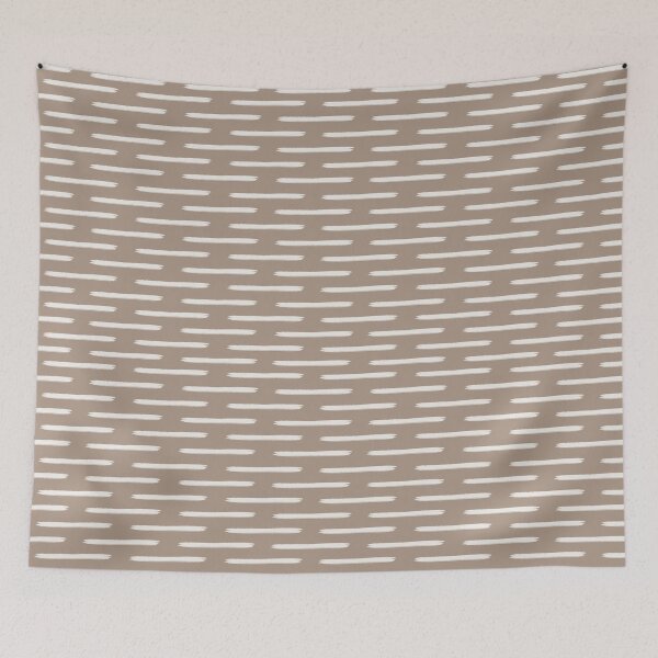 Item preview, Ivory Lines on Light Brown designed and sold by KSimpson838.