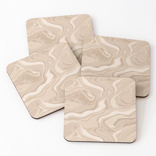 Item preview, Organic Contour Line Pattern in Sand Tones designed and sold by mari0n980.