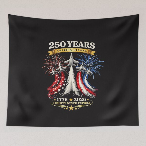 Item preview, 250 Years America Strong 1776 2026 designed and sold by kiralynstration.