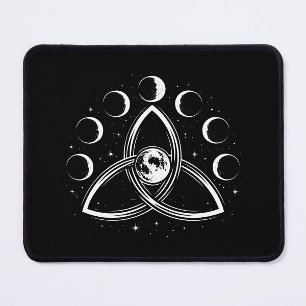 Item preview, Triquetra with Full Moon - Wicca & Moon Phases designed and sold by Christine Krahl.