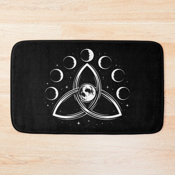 Item preview, Triquetra with Full Moon - Wicca & Moon Phases designed and sold by Christine Krahl.