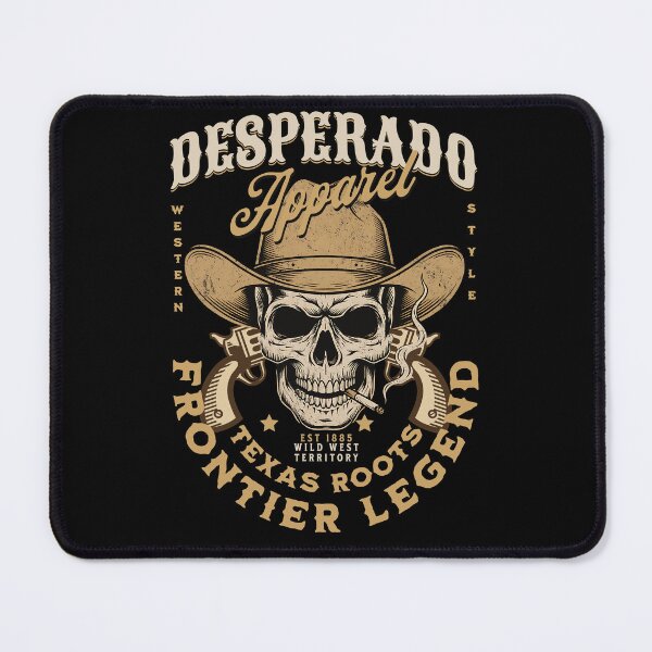 Item preview, Desperado Apparel Skull with Pistols Western Aesthetic designed and sold by DesignedByMarty.