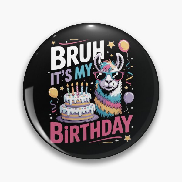Item preview, Womens Bruh Its My Birthday Llama Pinata Boy Girl Family Party Bday 85 designed and sold by MarkLeedsArt.