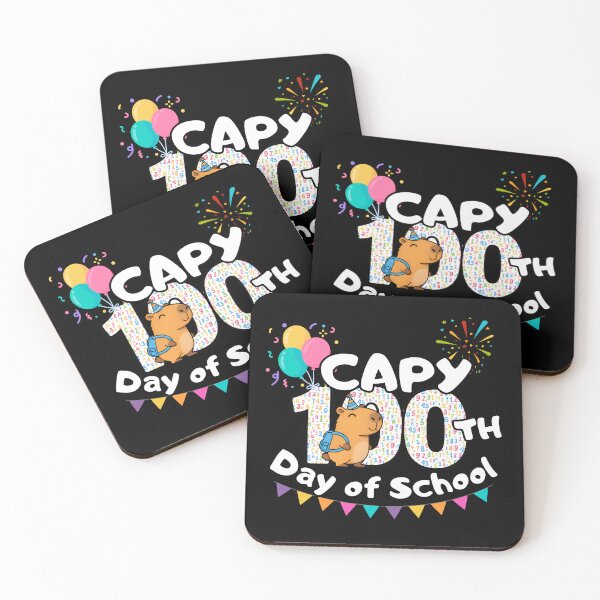 Item preview, Capy 100 Days of School designed and sold by LunaMagicStudio.