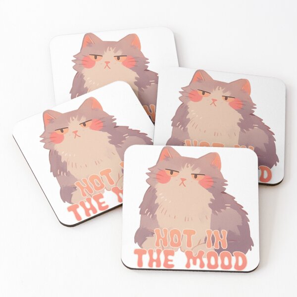 Item preview, Cat not in the mood designed and sold by Pavonne.