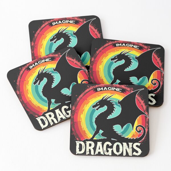 Item preview, Full colour Imagine-Dragons designed and sold by rfredrickarmes.
