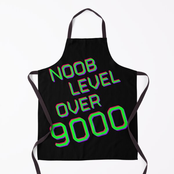 Item preview, Noob Level Over 9000 Funny Gaming Saying Glitch designed and sold by Conpo.