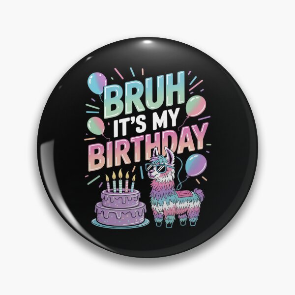 Item preview, Womens Bruh Its My Birthday Llama Pinata Boy Girl Family Party Bday 86 designed and sold by DigitaldeligArt.