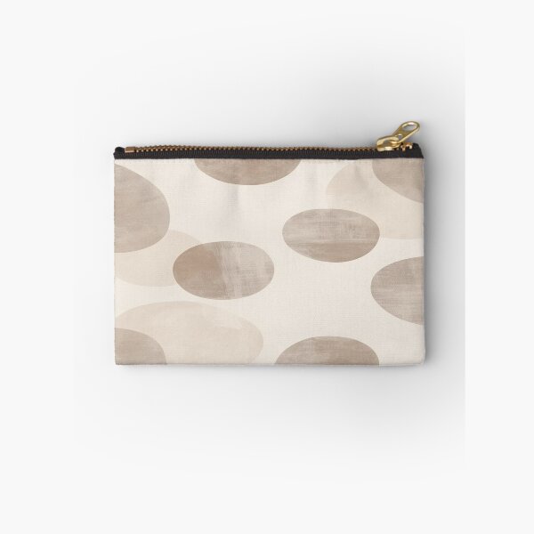 Item preview, Shadowed Circle Pattern in Off-White and Taupe designed and sold by mari0n980.