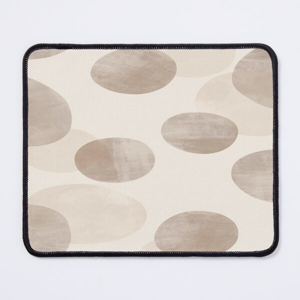 Item preview, Shadowed Circle Pattern in Off-White and Taupe designed and sold by mari0n980.