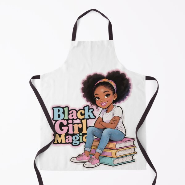 Item preview, Bookish Afro Queen – Cute Black Girl Reading Illustration designed and sold by KivaroArt.