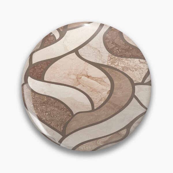Item preview, Organic Curve Mosaic Pattern in Calm Stone Tones designed and sold by mari0n980.