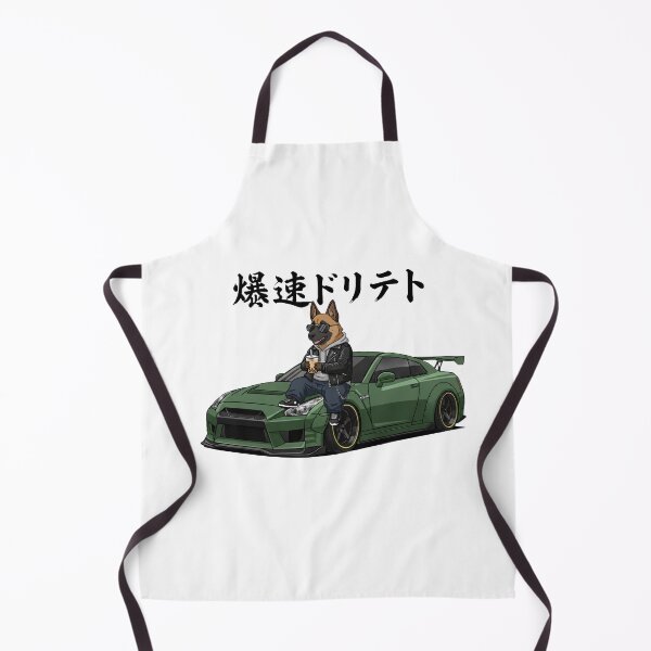 Item preview, Funny Belgian Malinois Sports Car Boba Tea Japanese Dog Lover Mom Dad Kids designed and sold by FurryHavenPH.