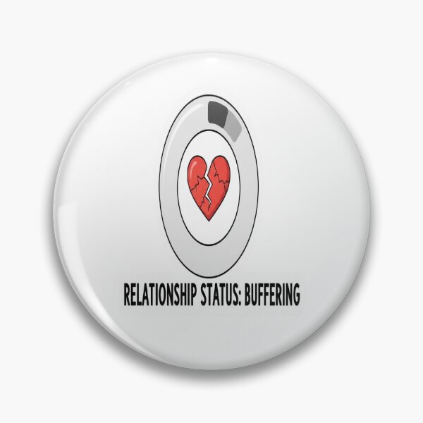 Item preview, Relationship Status: Buffering – Funny Love Humor designed and sold by LaughShiftThrd.