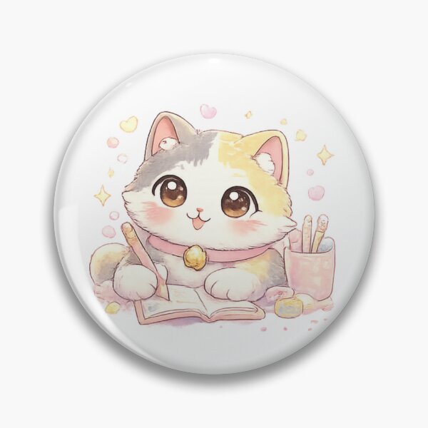 Item preview, Mochi Cozy Cat – Cute Writing & Stationery Cat designed and sold by Mochi Studio.