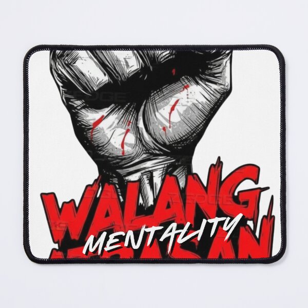 Item preview, Never give up, walang atrasan designed and sold by RonanSalva.