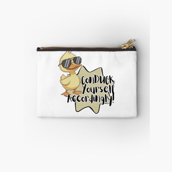 Item preview, ConDUCK Yourself Accordingly! designed and sold by Moore & Moore Creations.