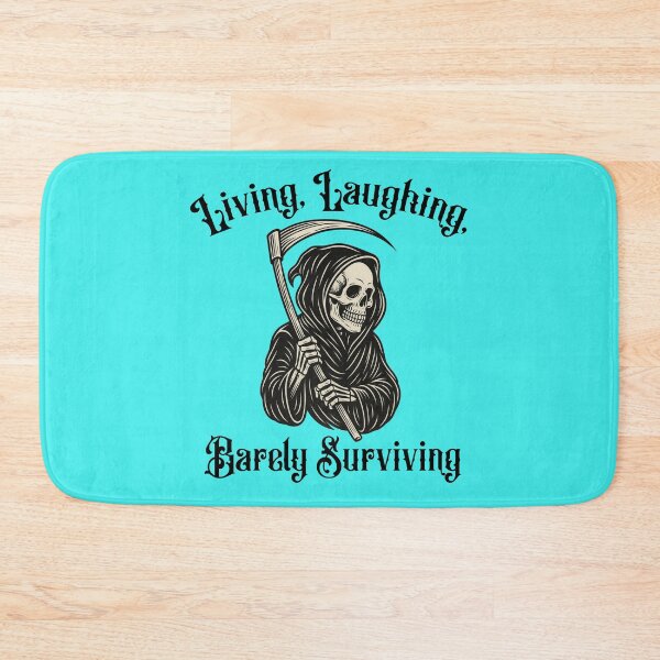 Item preview, Living, Laughing, Barely Surviving designed and sold by Analog Aura .
