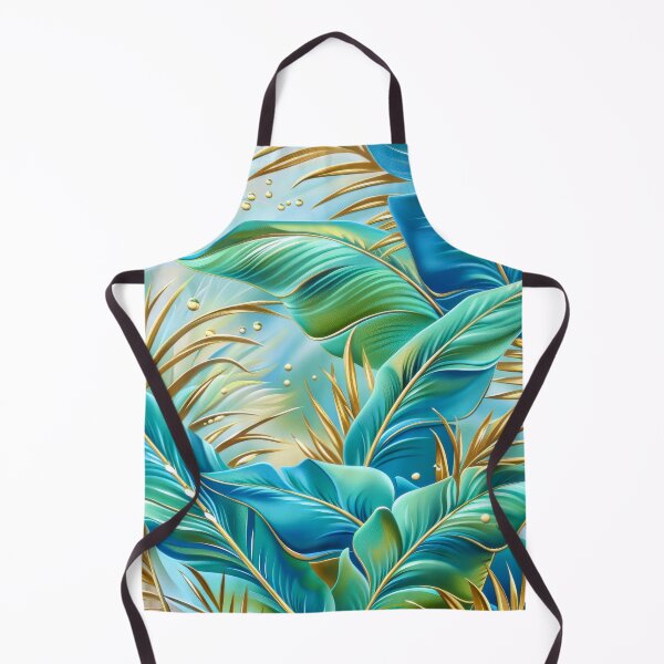 Item preview, Abstract Palm Trees Over Ocean Waves designed and sold by MargaretWiktor.