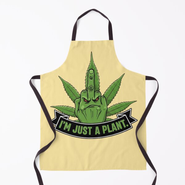 Item preview, I'm Just a Plant - Cannabis Middle Finger designed and sold by Italian Ink Studio.