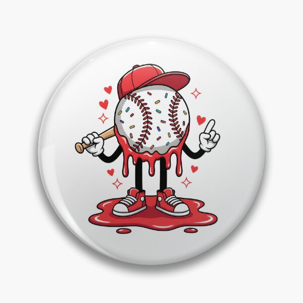 Item preview, Baseball Drip Valentines, Cool Sports Design for Boys & Men baseball drip, baseball player, boys baseball, game day designed and sold by DesignDenDo ⭐⭐⭐⭐⭐.