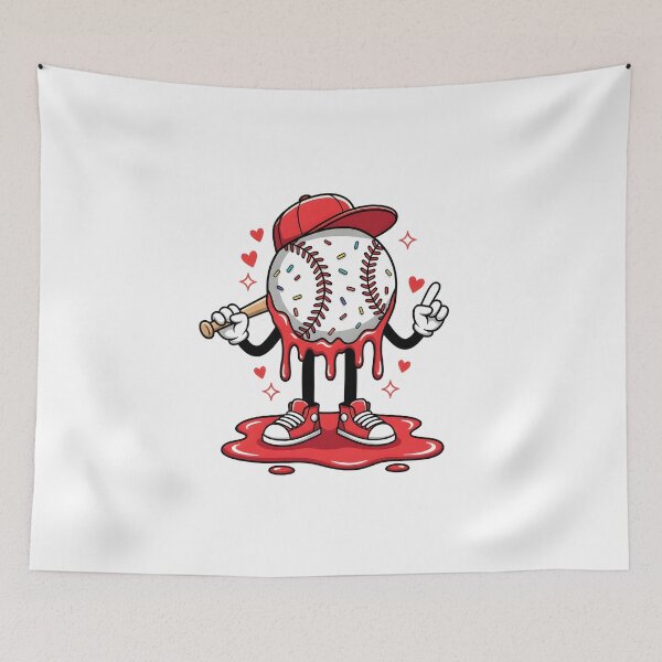 Item preview, Baseball Drip Valentines, Cool Sports Design for Boys & Men baseball drip, baseball player, boys baseball, game day designed and sold by DesignDenDo ⭐⭐⭐⭐⭐.