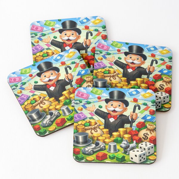 Item preview, Monopoly inspired Artwork designed and sold by FeelTheDrawing.