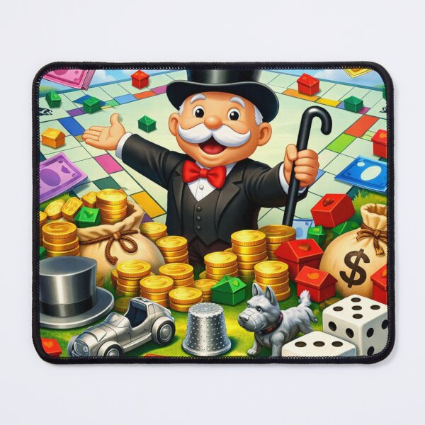 Item preview, Monopoly inspired Artwork designed and sold by FeelTheDrawing.
