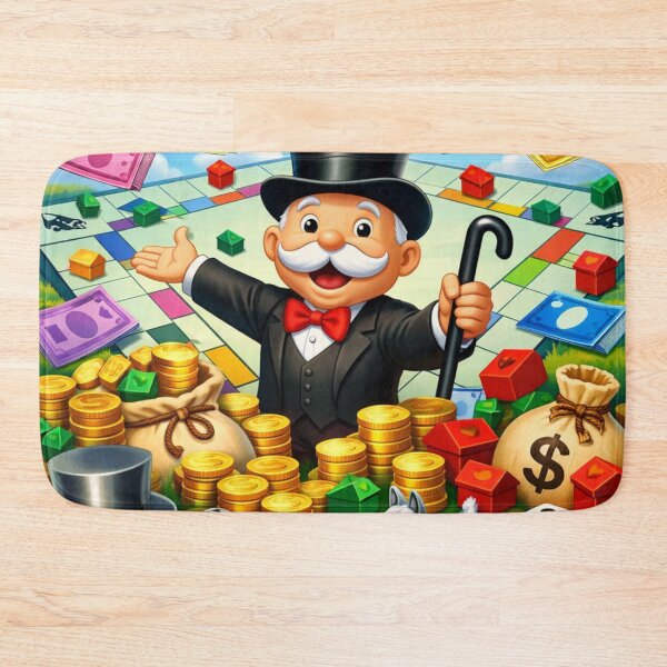 Item preview, Monopoly inspired Artwork designed and sold by FeelTheDrawing.