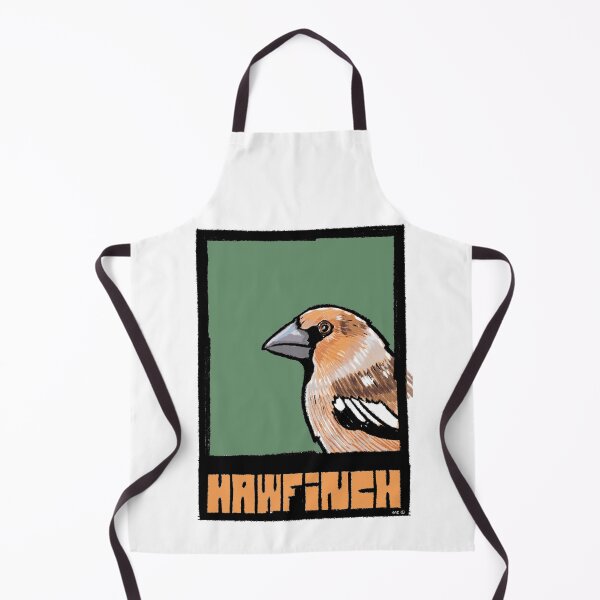 Item preview, Bold Hawfinch - Wall Art Print – Modern British Bird Illustration for Contemporary Home Decor designed and sold by GWARTGB.